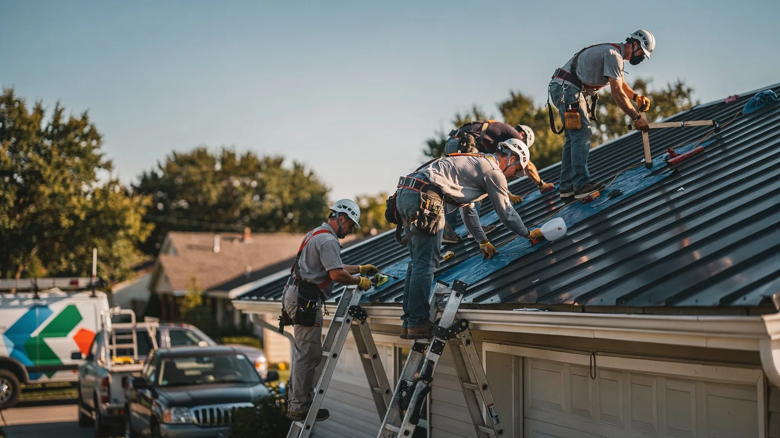 Metal Roof Installation in Leslie, MI near me